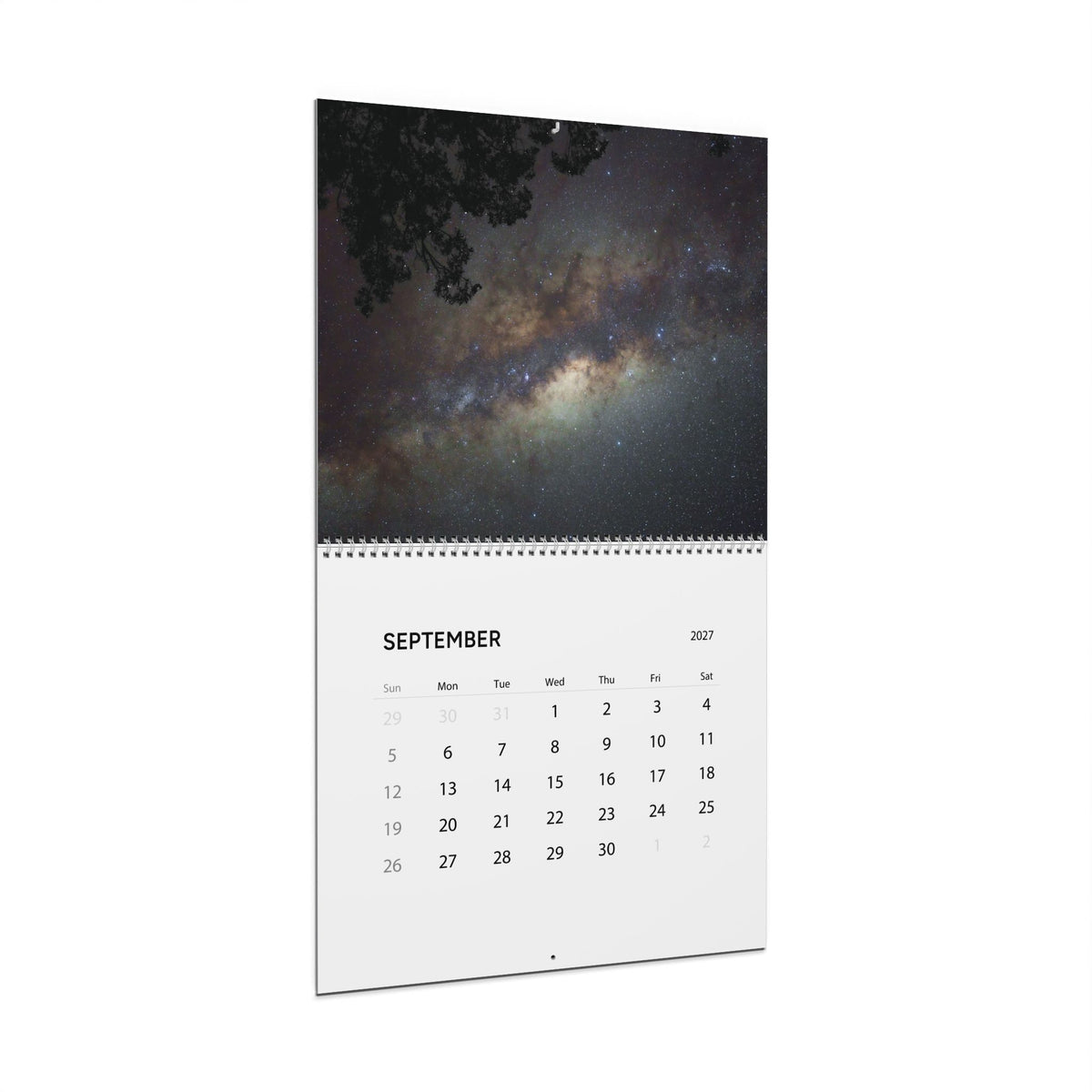 NIGHT SKY CALENDAR 2027